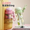 In-stock best-selling cartoon mixing cups, high appearance level portable milk cups, coffee cups, juice cups, and study-specific straw cups Specification image